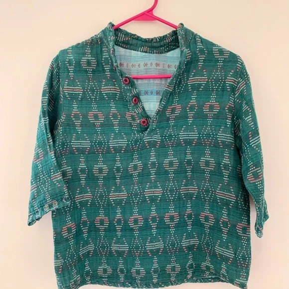Ace & jig size xsmall emerald Sylvia top - Picture 6 of 12